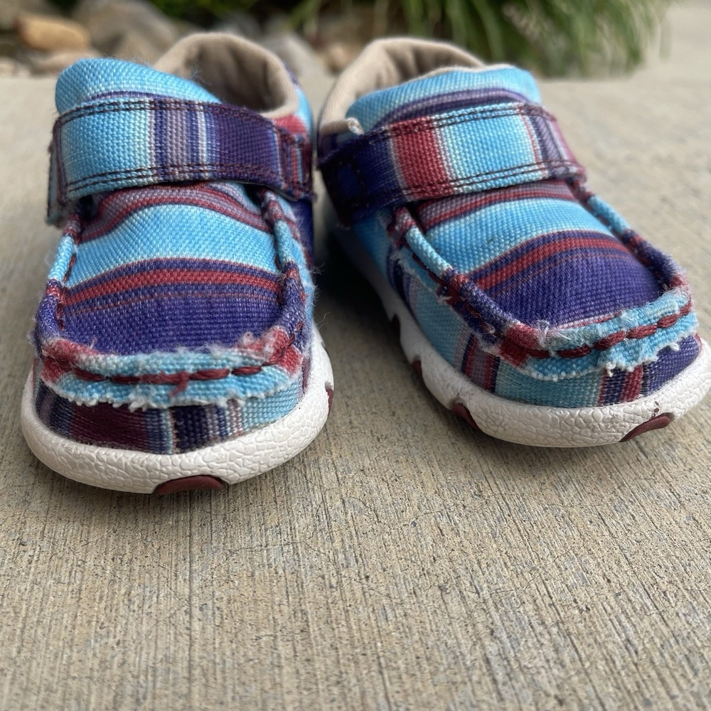 Twisted X Kid's Size 6 M Hooey Driving Moc Shoes TODDLER IHYC003 Western Casual